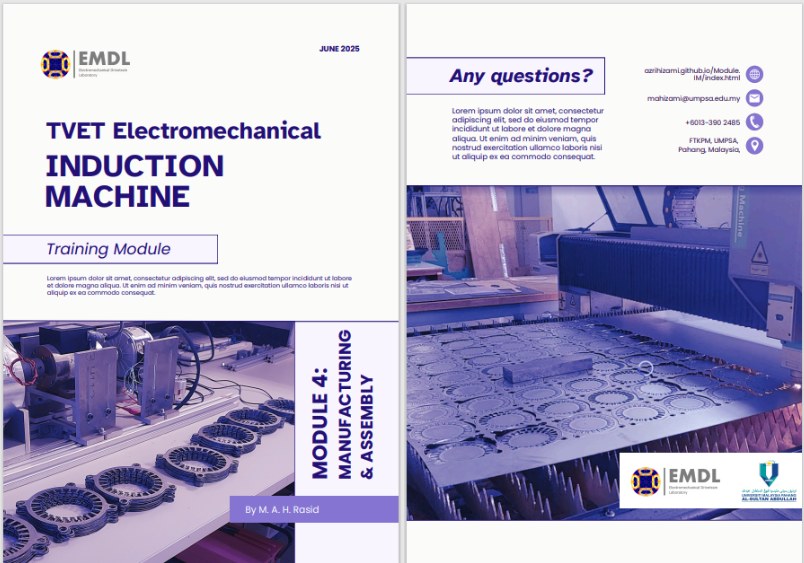 Module booklet cover