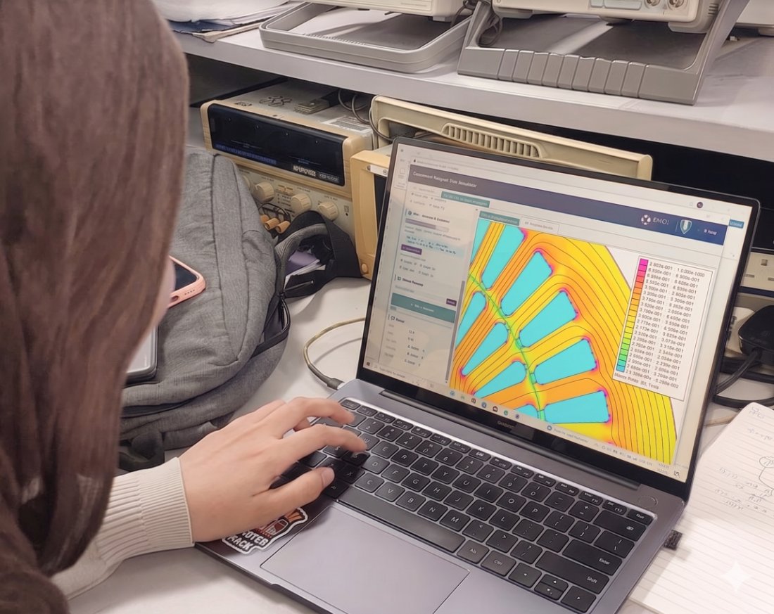 FEMM finite-element lab analysis