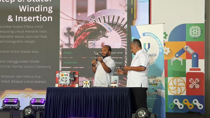 KPT feature on the TET-IM induction machine training kit