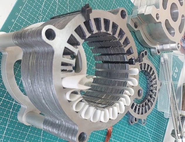 Bolt-and-nut assembly detail